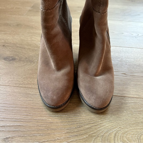 LUCKY BRAND over-the-knees suede boots - Picture 3 of 7